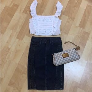True Religion Pencil Denim Skirt